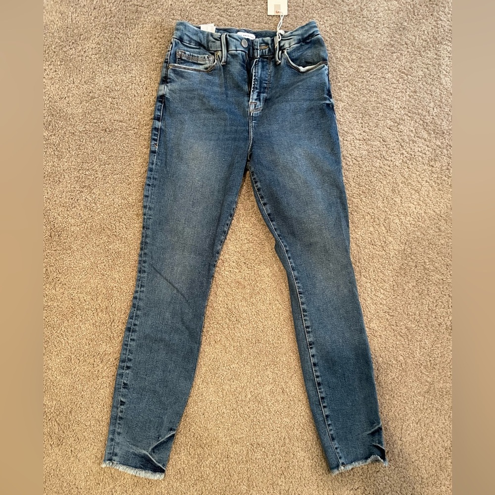 Good American Good Waist Crop Size 4/27
